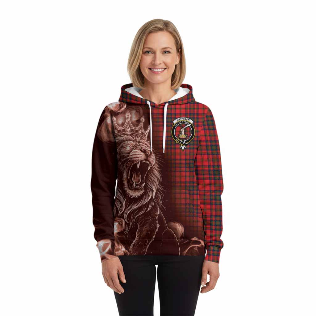 Matheson Tartan Hoodie Roaring Lion Heritage