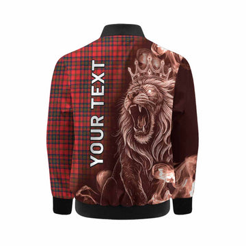 Matheson Tartan Kid Bomber Jacket Roaring Lion Heritage