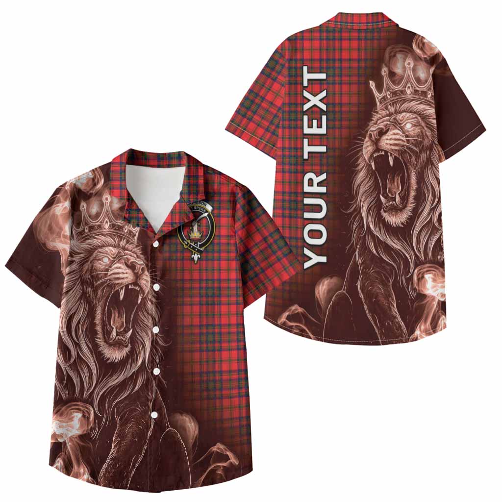 Matheson Tartan Kid Hawaiian Shirt Roaring Lion Heritage