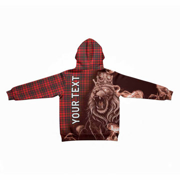 Matheson Tartan Kid Hoodie Roaring Lion Heritage