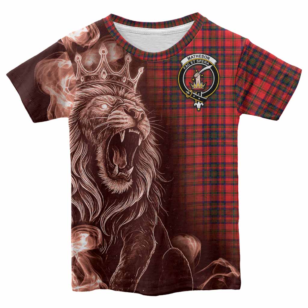 Matheson Tartan Kid T-shirt Roaring Lion Heritage
