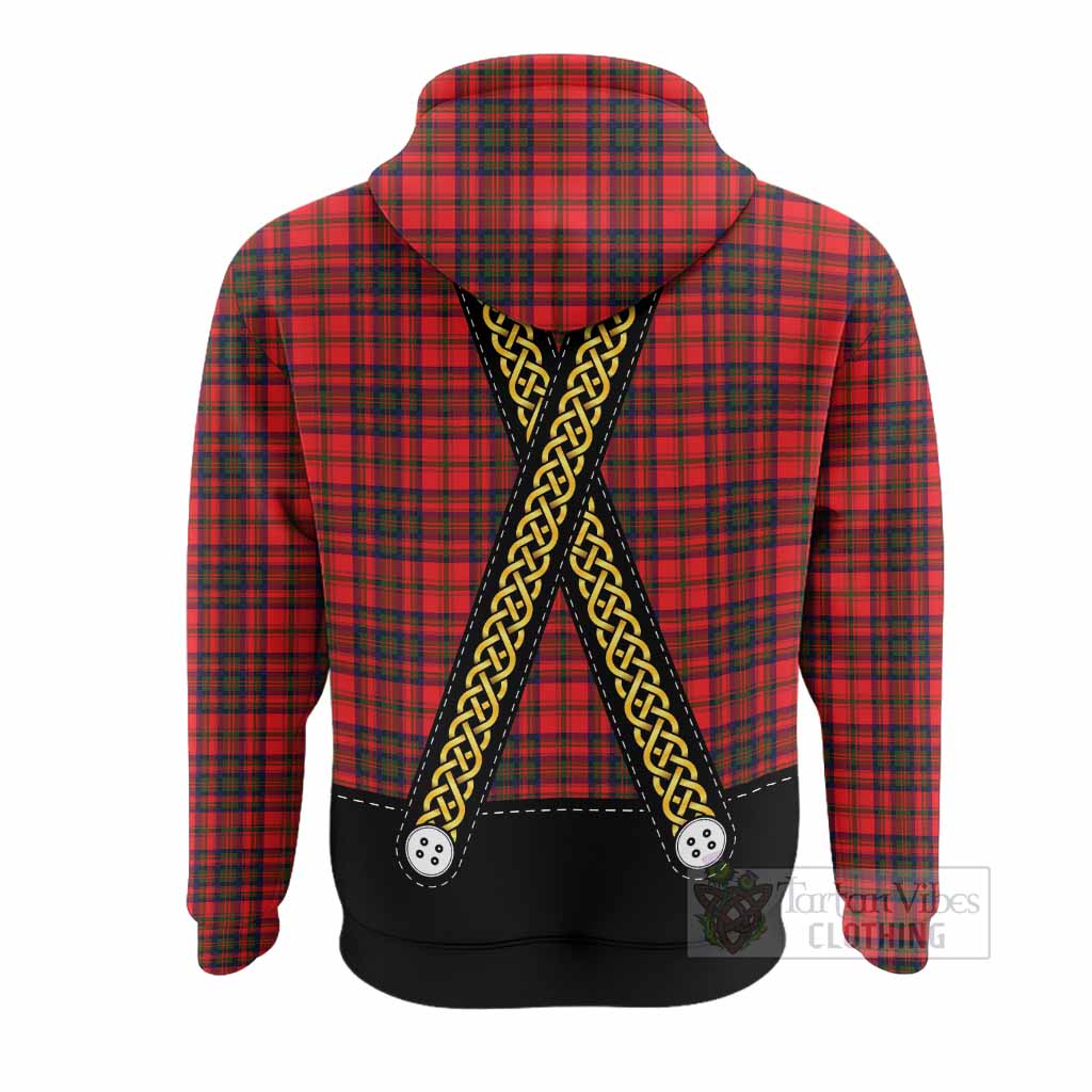 Matheson Tartan Lederhosen Costume Hoodie Scotland Celtic Knot Motif
