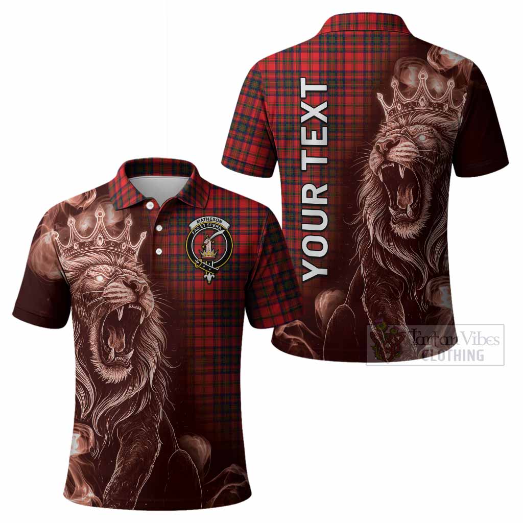 Matheson Tartan Polo Shirt Roaring Lion Heritage