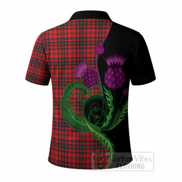 Matheson Tartan Polo Shirt Traditional Scottish Thistle