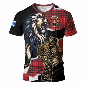 Matheson Tartan Scottish T-Shirt Lion Celtic Heritage