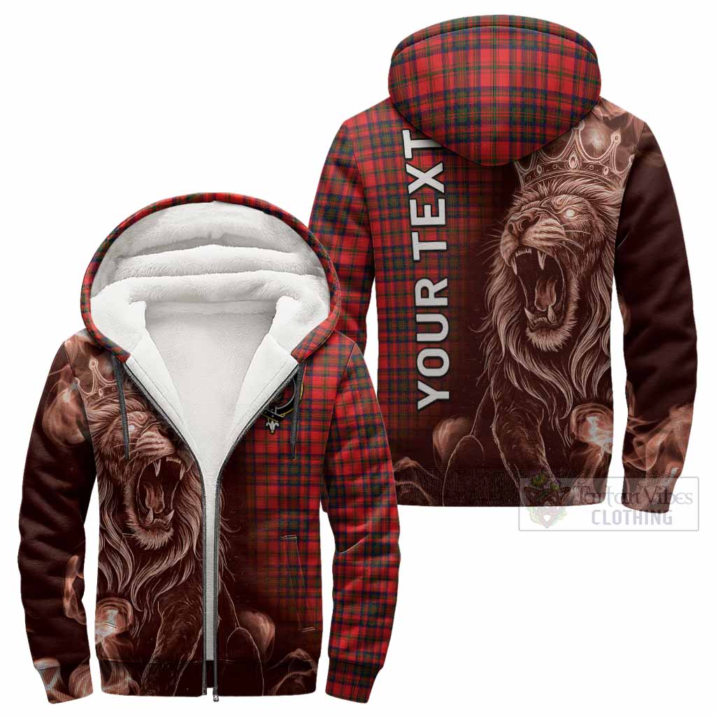 Matheson Tartan Sherpa Hoodie Roaring Lion Heritage