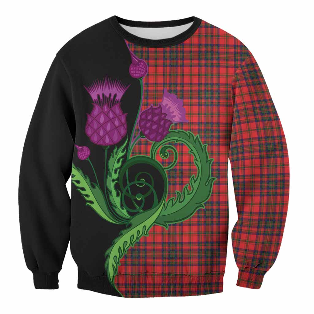 Matheson Tartan Sweatshirt Traditional Scottish Thistle