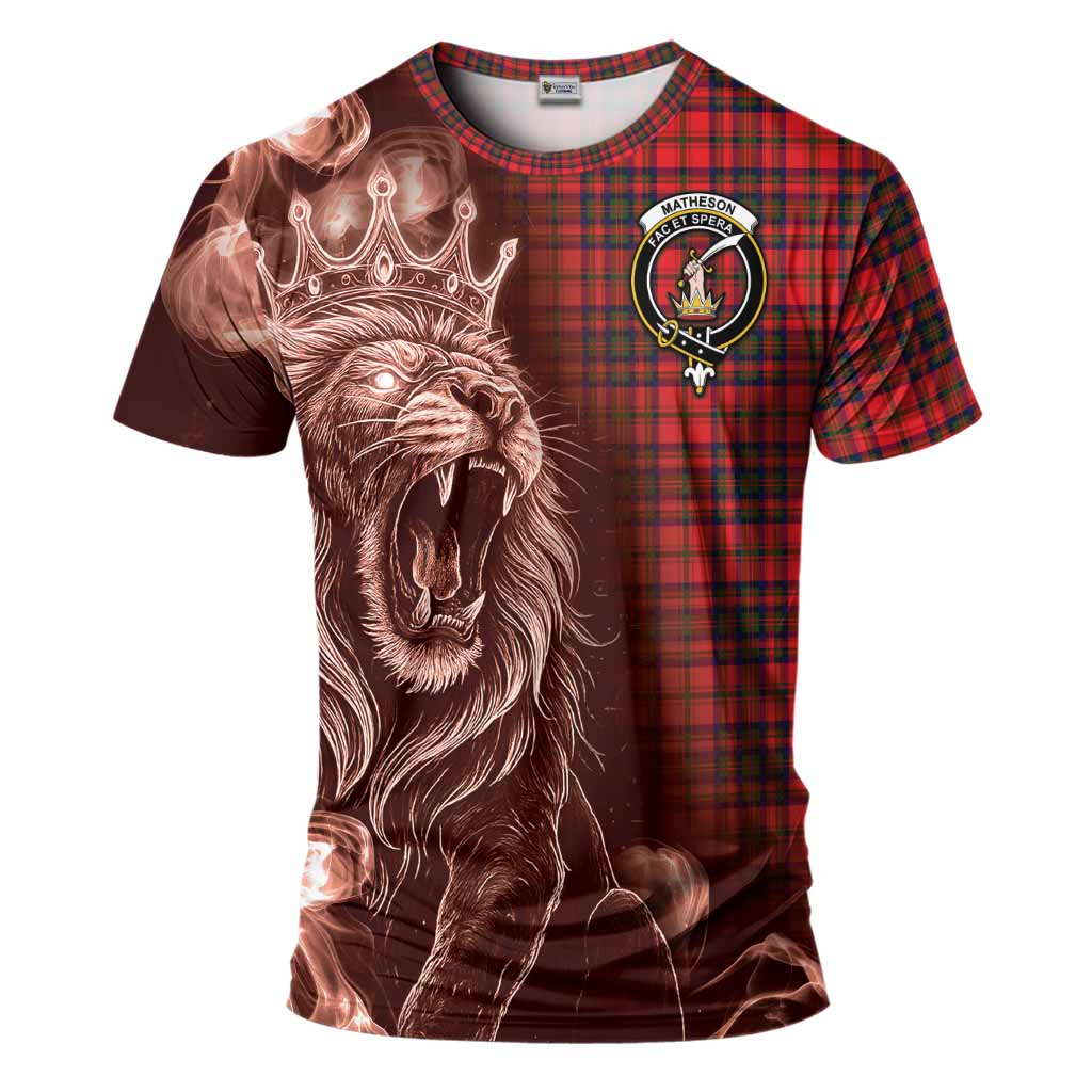 Matheson Tartan T-Shirt Roaring Lion Heritage