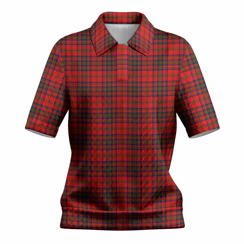 Matheson Tartan Women’s Polo Sweater Top