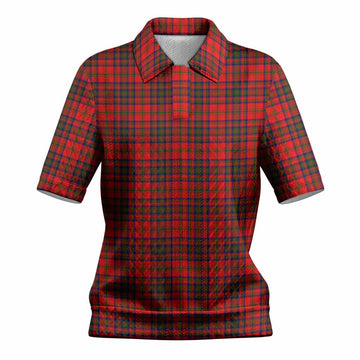 Matheson Tartan Women’s Polo Sweater Top
