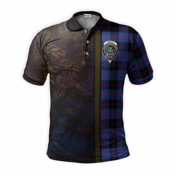 Maule Tartan Family Crest Polo Shirt Alba Gu Brath Be Brave Lion Ancient Style