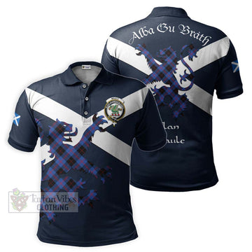 Tartan Vibes Clothing Maule Tartan Lion Rampant Polo Shirt – Proudly Display Your Heritage with Alba Gu Brath and Clan Name