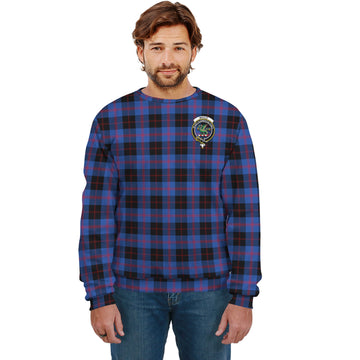 Maule Tartan Sweatshirt with Family Crest