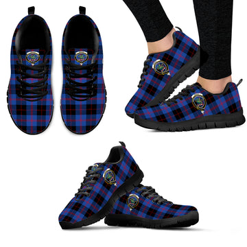 Maule Tartan Sneakers with Family Crest