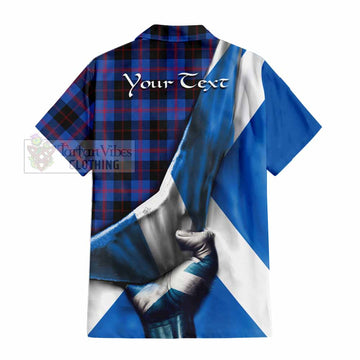 Maule Tartan Hawaiian Shirt with Family Crest Scotland Patriotic Style