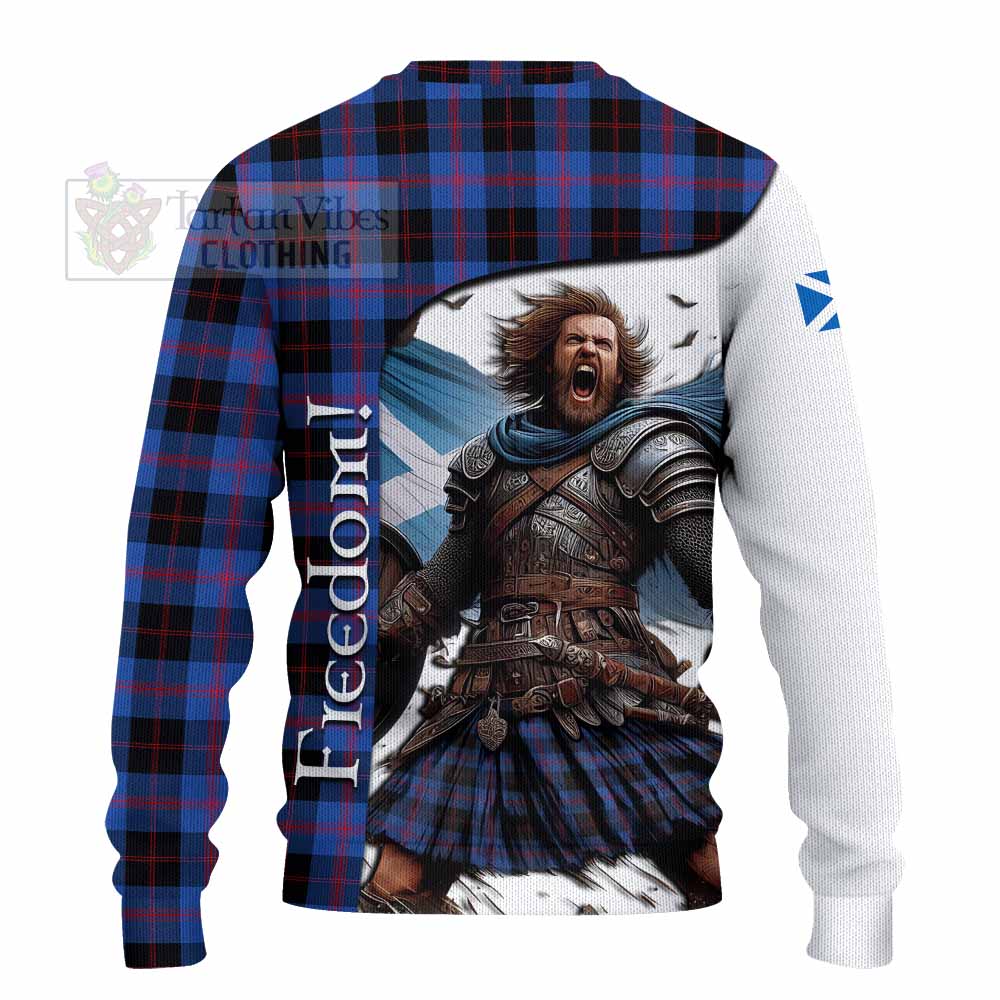 Maule Crest Tartan Knitted Sweater Inspired by the Freedom of Scottish Warrior - Tartan Vibes Clothing