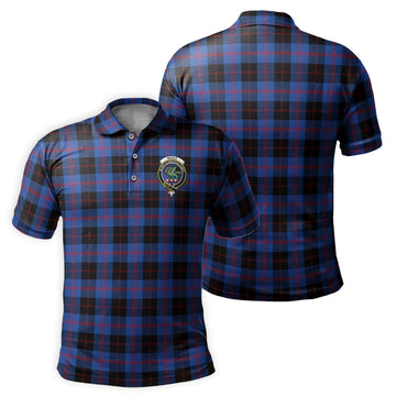 Maule Tartan Men's Polo Shirt with Family Crest