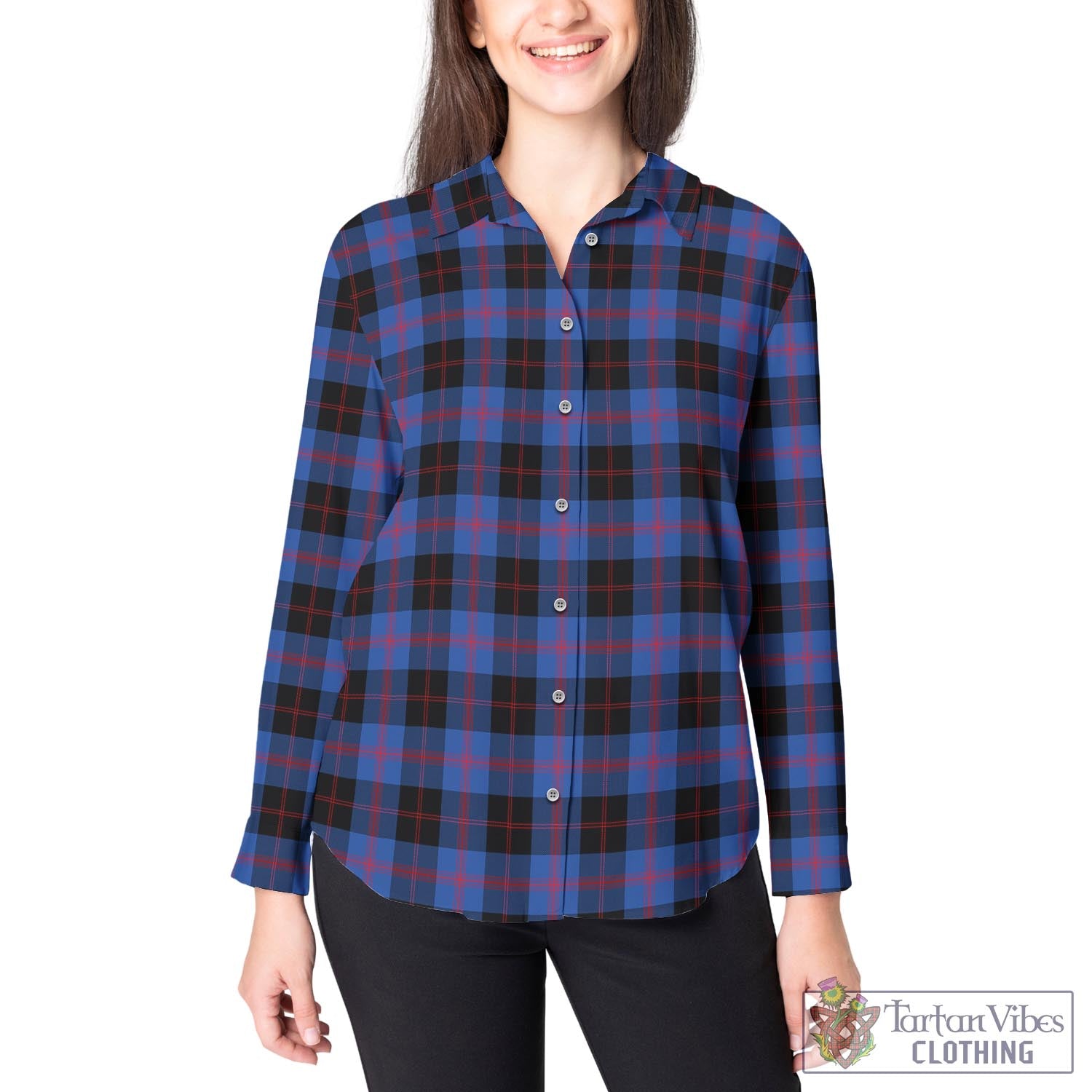 Maule Tartan Womens Casual Shirt
