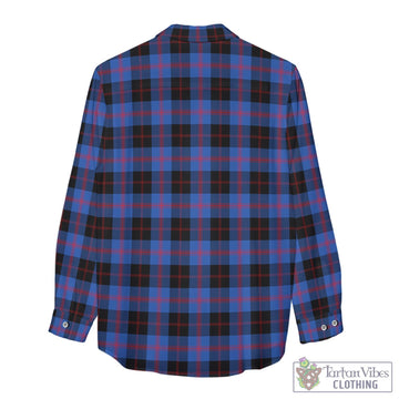 Maule Tartan Womens Casual Shirt with Family Crest