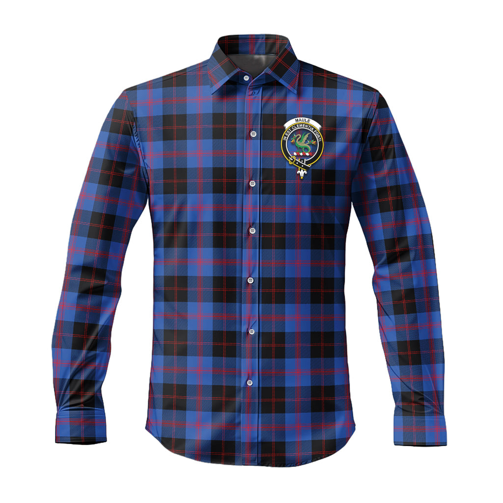 maule-tartan-long-sleeve-button-up-shirt-with-family-crest