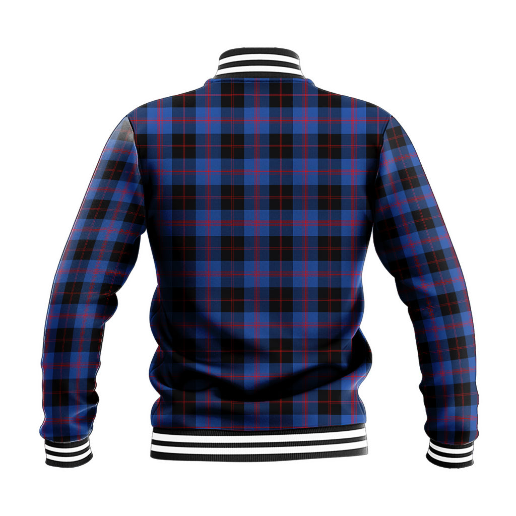 Maule Tartan Baseball Jacket with Family Crest - Tartan Vibes Clothing