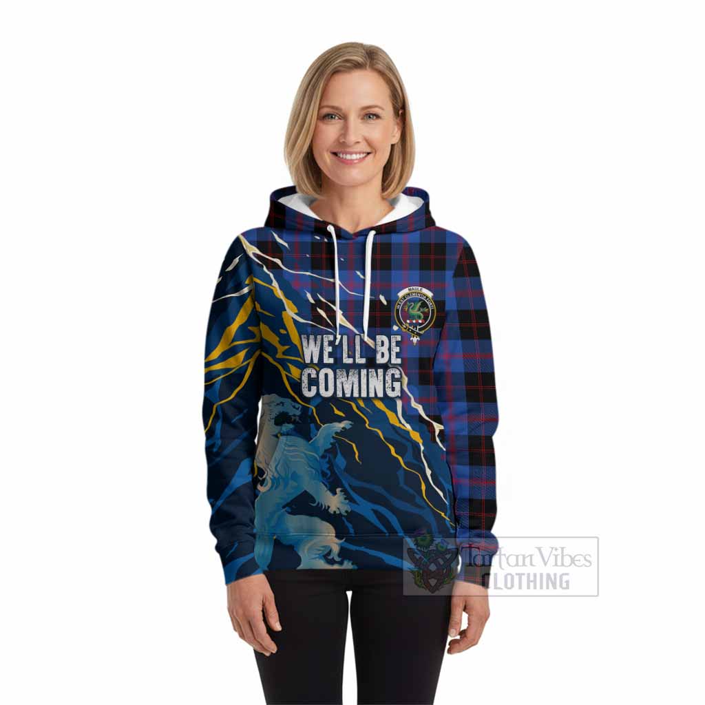 Maule Scotland Tartan Hoodie WC2026 Football - We'll Be Coming
