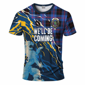 Maule Scotland Tartan T-Shirt WC2026 Football - We'll Be Coming