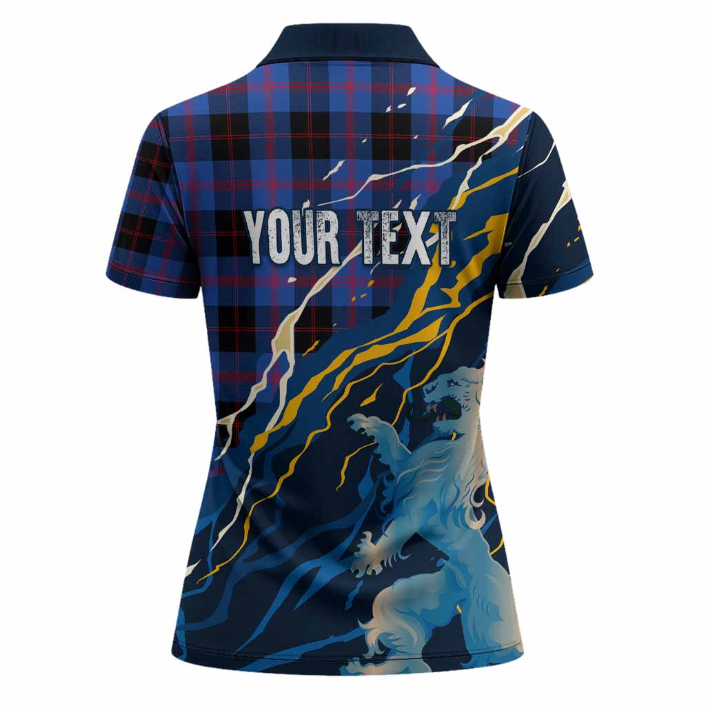 Maule Scotland Tartan Women Polo Shirt WC2026 Football - We'll Be Coming