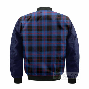 Maule Tartan Accent Bomber Jacket with Family Crest