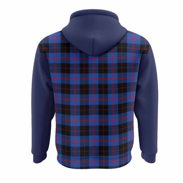 Maule Tartan Accent Hoodie with Family Crest