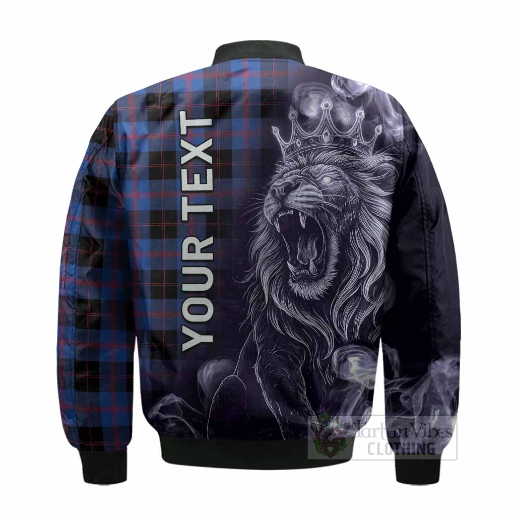 Maule Tartan Bomber Jacket Roaring Lion Heritage