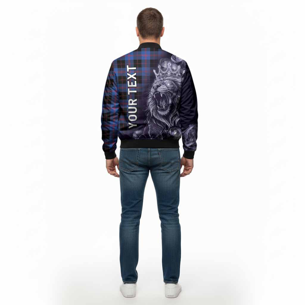 Maule Tartan Bomber Jacket Roaring Lion Heritage