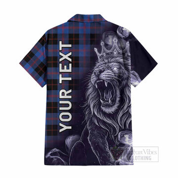 Maule Tartan Cotton Hawaiian Shirt Roaring Lion Heritage