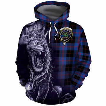 Maule Tartan Cotton Hoodie Roaring Lion Heritage
