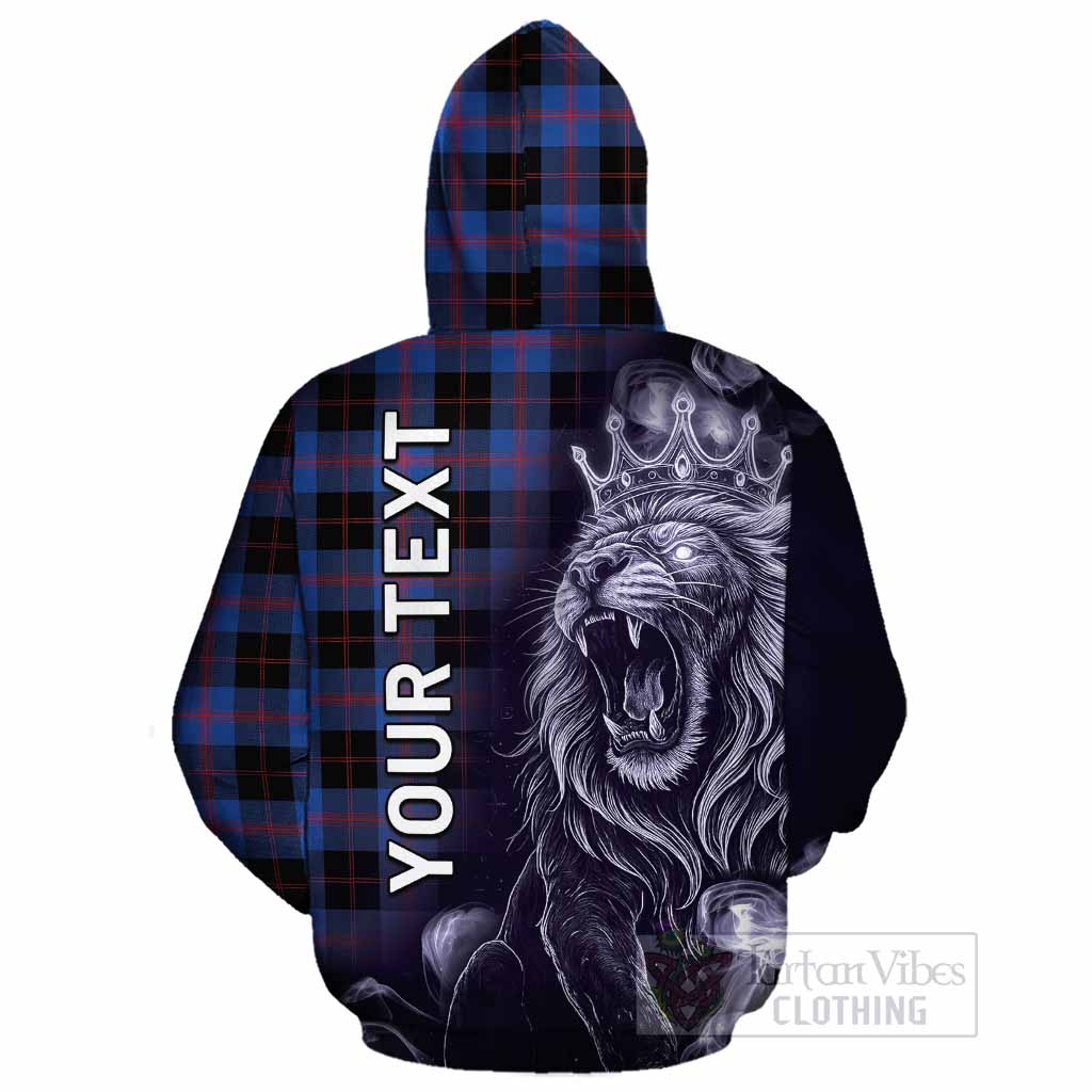 Maule Tartan Cotton Hoodie Roaring Lion Heritage