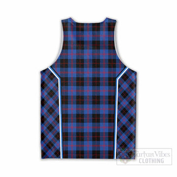 Maule Tartan Crest Men Tank Top Scotland Coat of Arm Flag Style