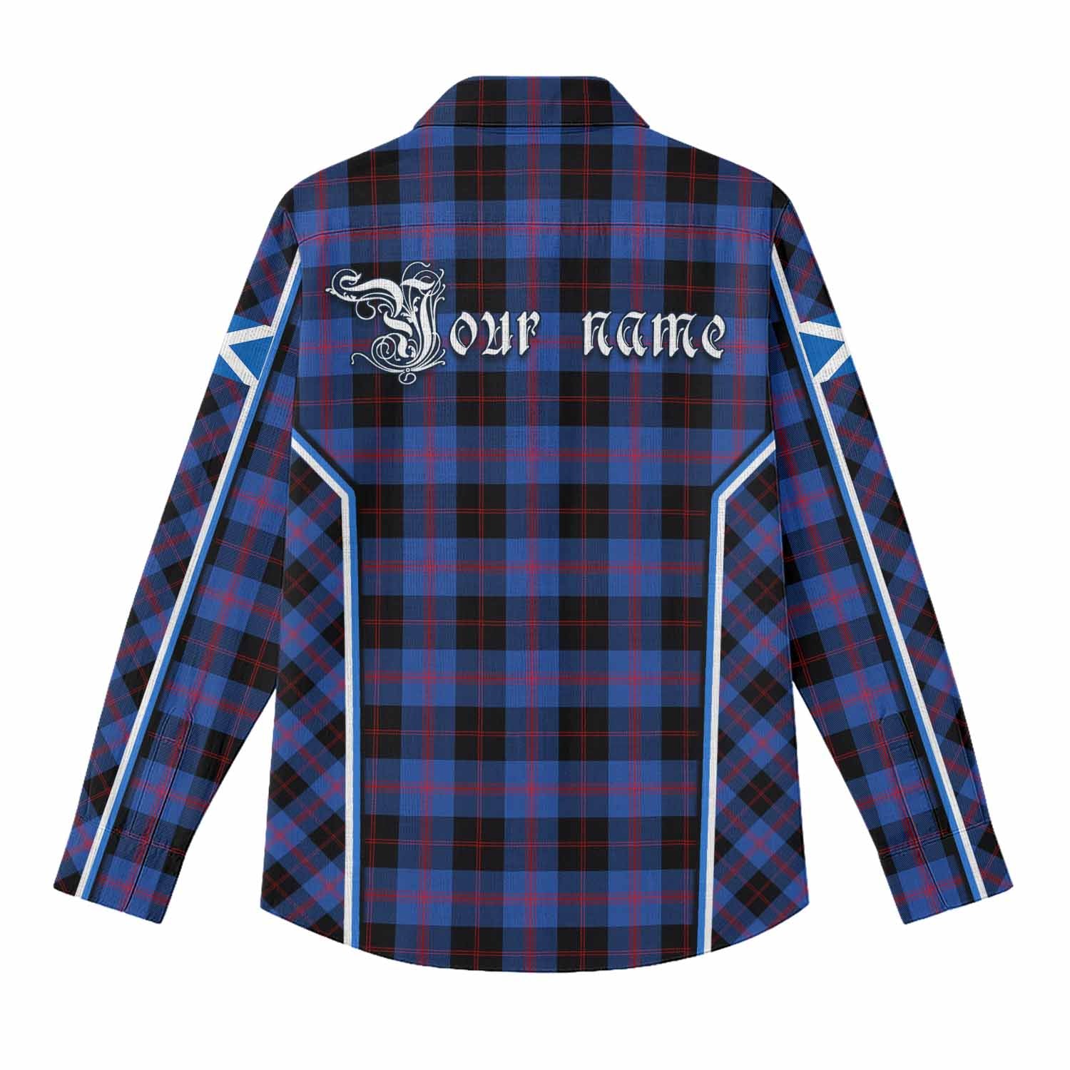 Maule Tartan Crest Women Casual Shirt Scotland Coat of Arm Flag Style - Tartan Vibes Clothing