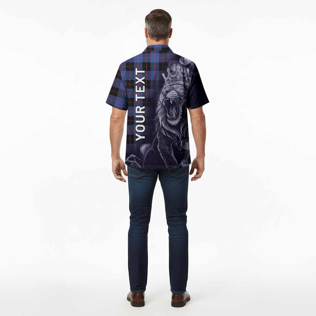 Maule Tartan Hawaiian Shirt Roaring Lion Heritage