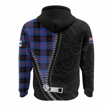 Maule Tartan Hoodie New Zealand Pattern Unique Zipper Stylized