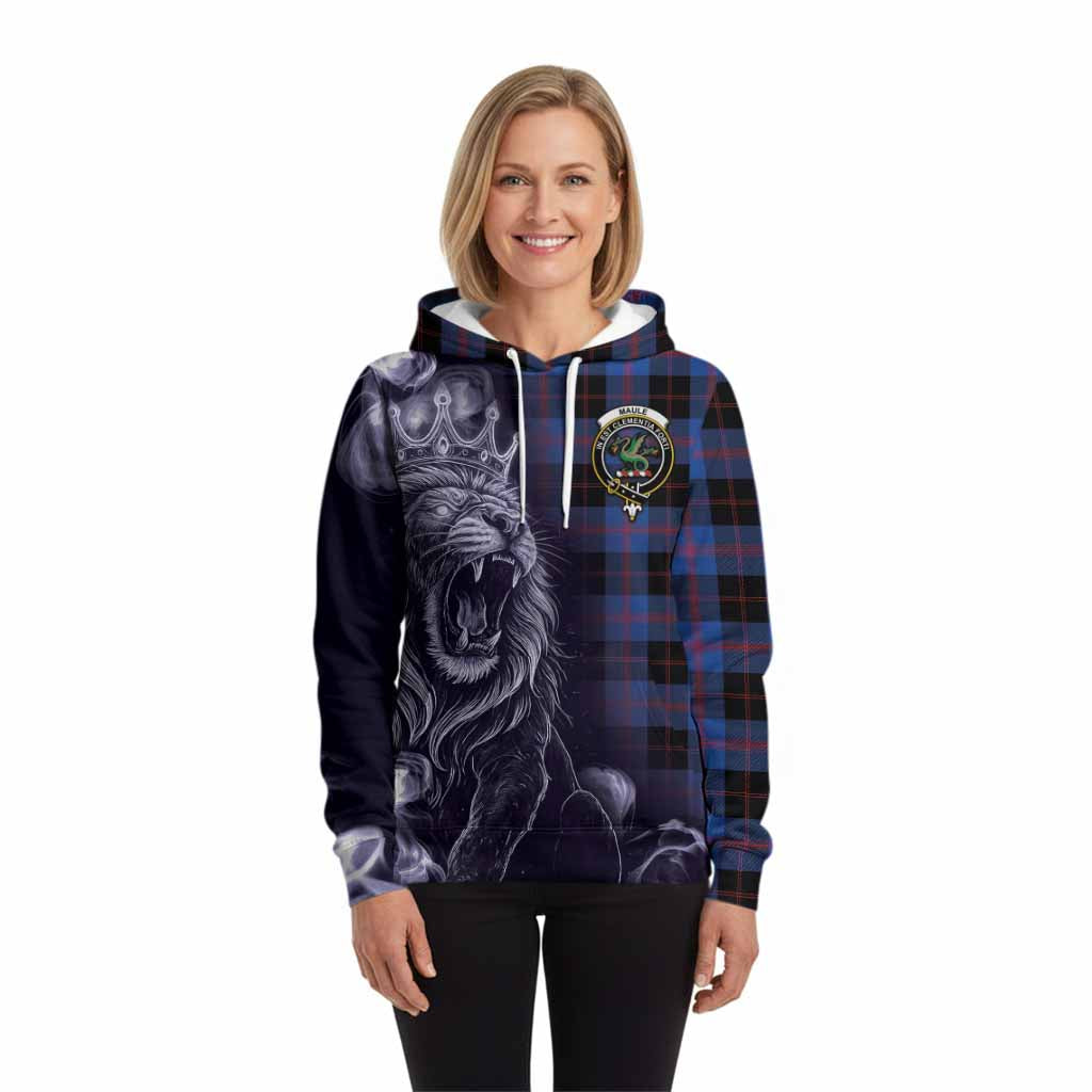 Maule Tartan Hoodie Roaring Lion Heritage