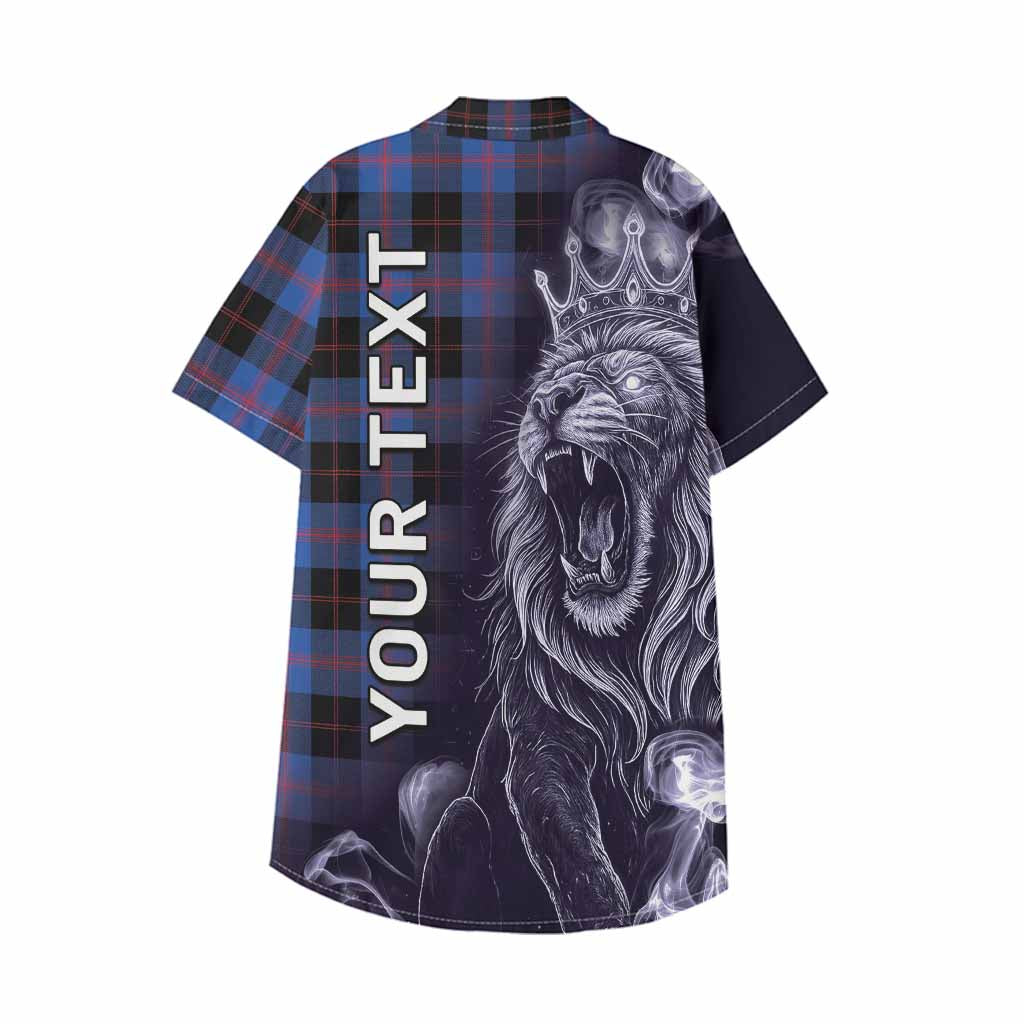 Maule Tartan Kid Hawaiian Shirt Roaring Lion Heritage