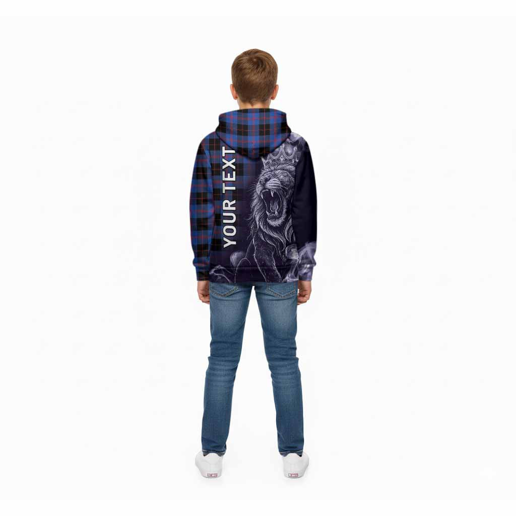 Maule Tartan Kid Hoodie Roaring Lion Heritage