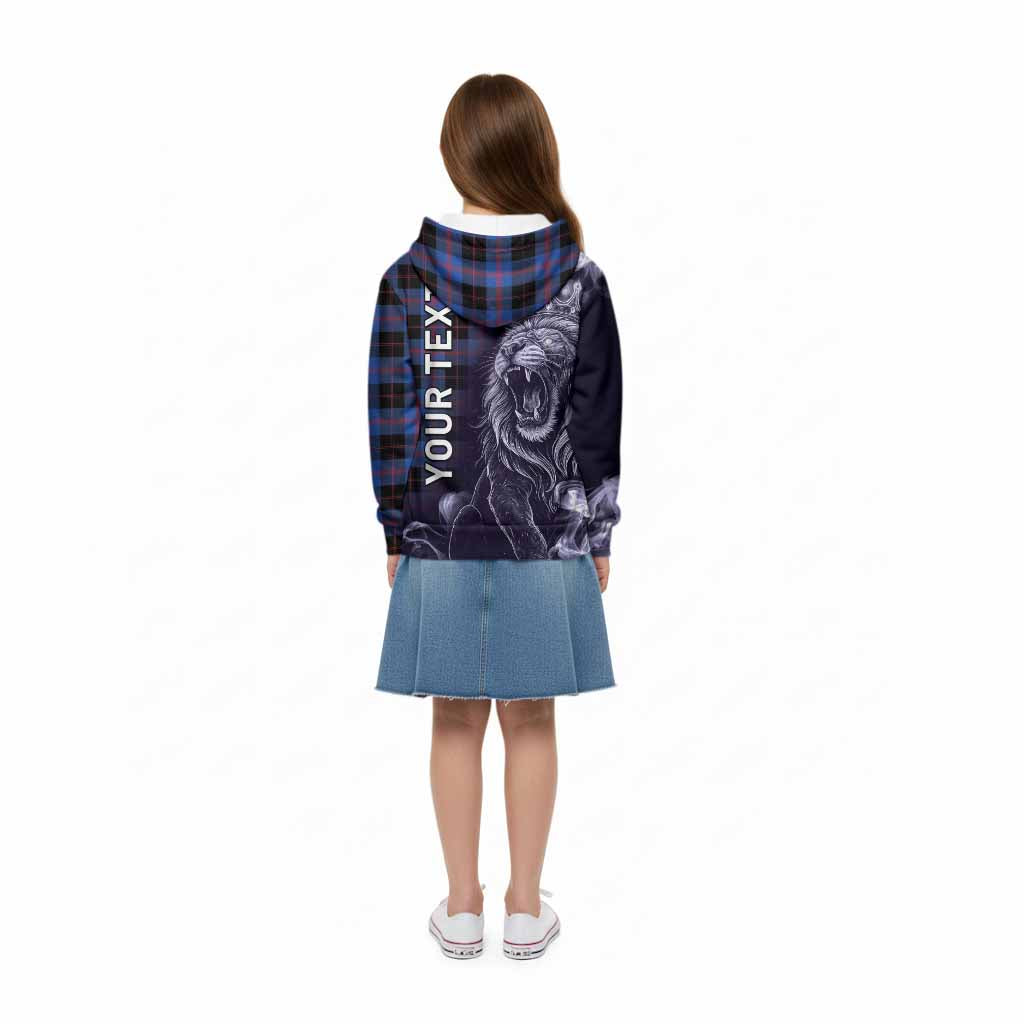 Maule Tartan Kid Hoodie Roaring Lion Heritage
