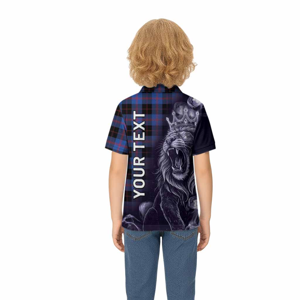 Maule Tartan Kid Polo Shirt Roaring Lion Heritage