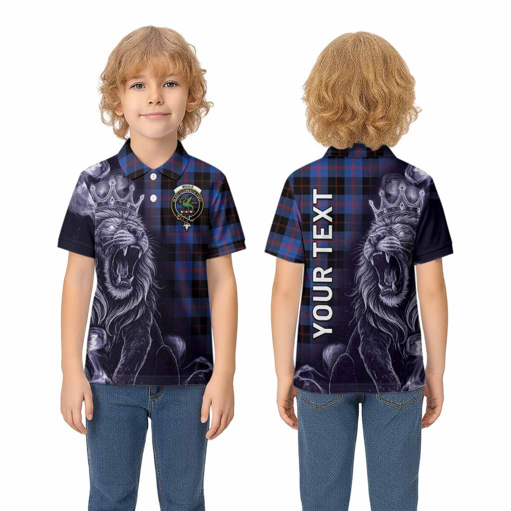 Maule Tartan Kid Polo Shirt Roaring Lion Heritage