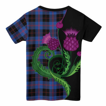 Maule Tartan Kid T-shirt Traditional Scottish Thistle