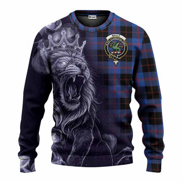 Maule Tartan Knitted Sweater Roaring Lion Heritage