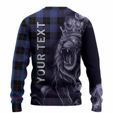 Maule Tartan Knitted Sweater Roaring Lion Heritage