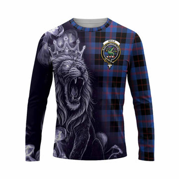Maule Tartan Long Sleeve T-Shirt Roaring Lion Heritage