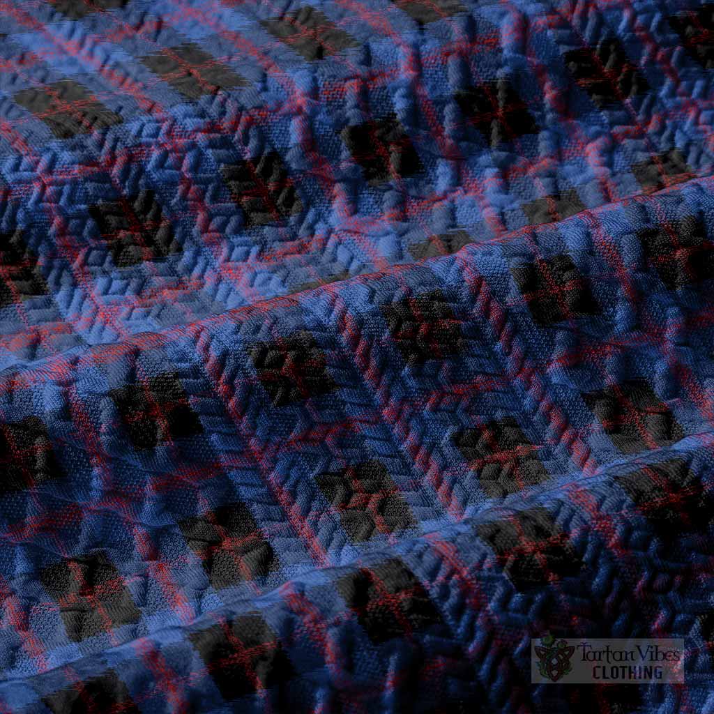 Maule Tartan Men’s Polo Sweater Top with Family Crest